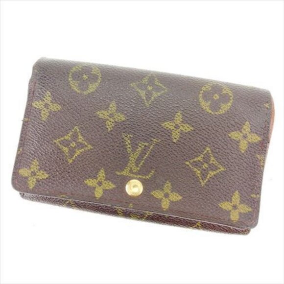 Louis Vuitton Wallet Purse Monogram Brown Woman Authentic Used - Picture 1 of 9